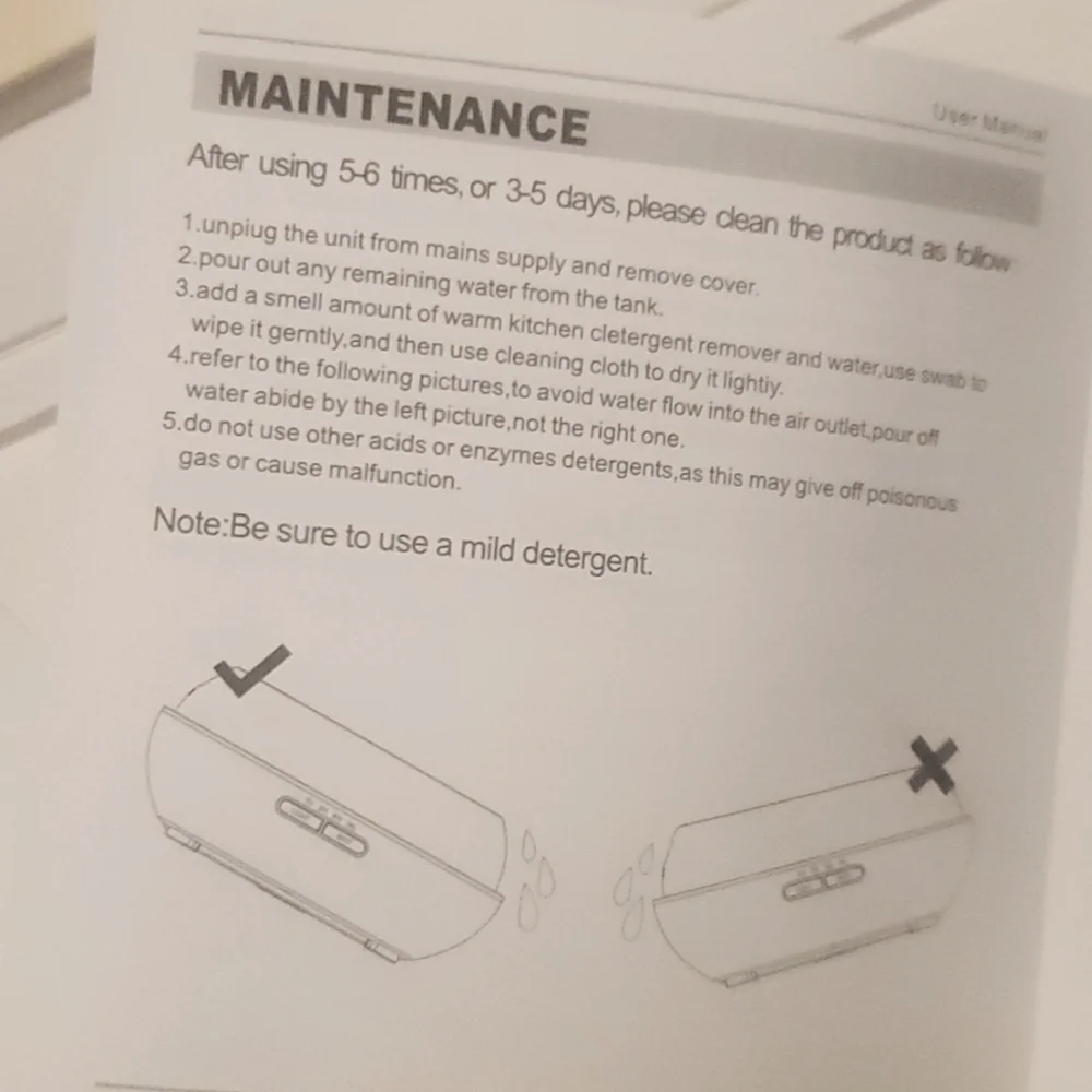 LED Color Changing Essential Oil Mist Diffuser - Picture 15 of 16